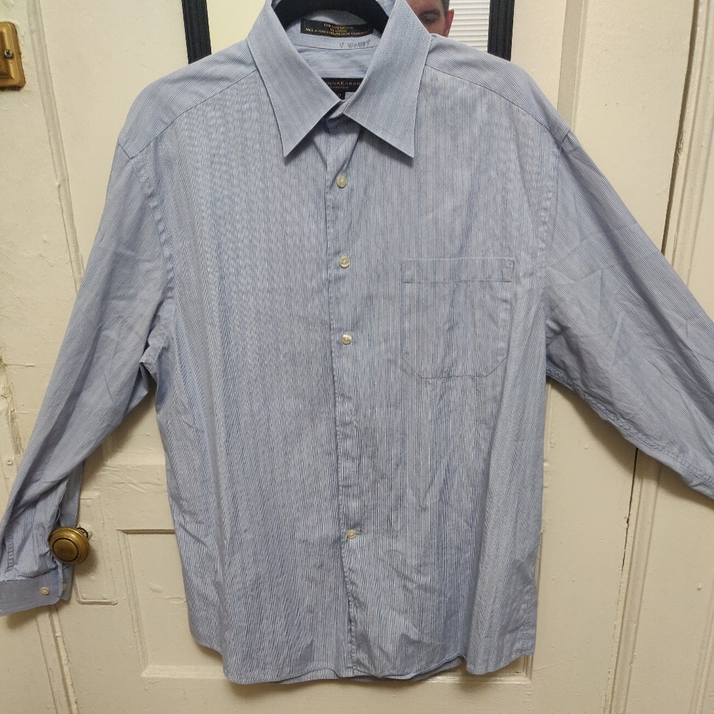 Donna Karan Signature button down shirt